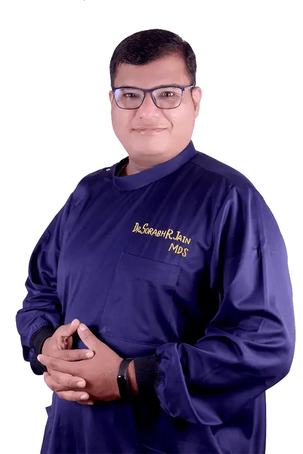 Dr Sorabh R. Jain | Prosthodontist and TMJ specialist dentist in Kandivali East Mumbai