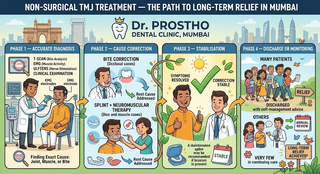 TMJ treatment consultation Dr. Prostho Dental Clinic Mumbai