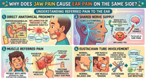 Jaw and ear pain on same side — TMJ evaluation at Dr. Prostho Dental Clinic Mumbai