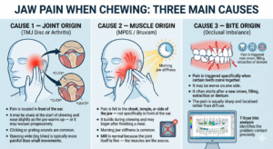 Jaw pain when chewing — TMJ diagnosis at Dr. Prostho Dental Clinic Mumbai