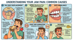Patient experiencing jaw pain when eating | TMJ specialist Mumbai