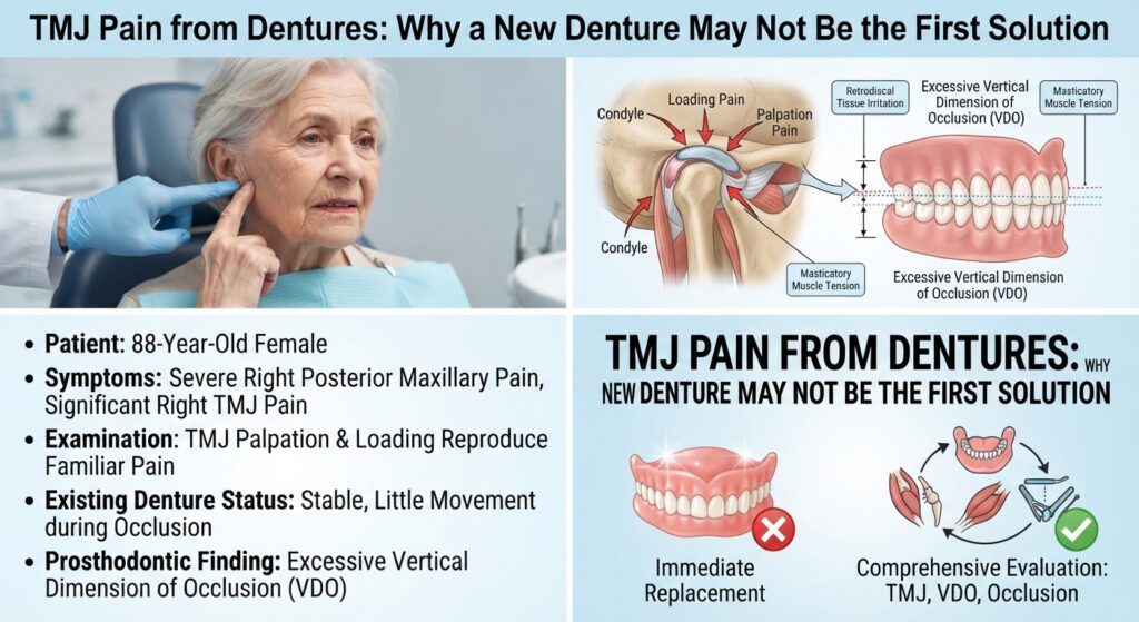 TMJ Pain from Dentures